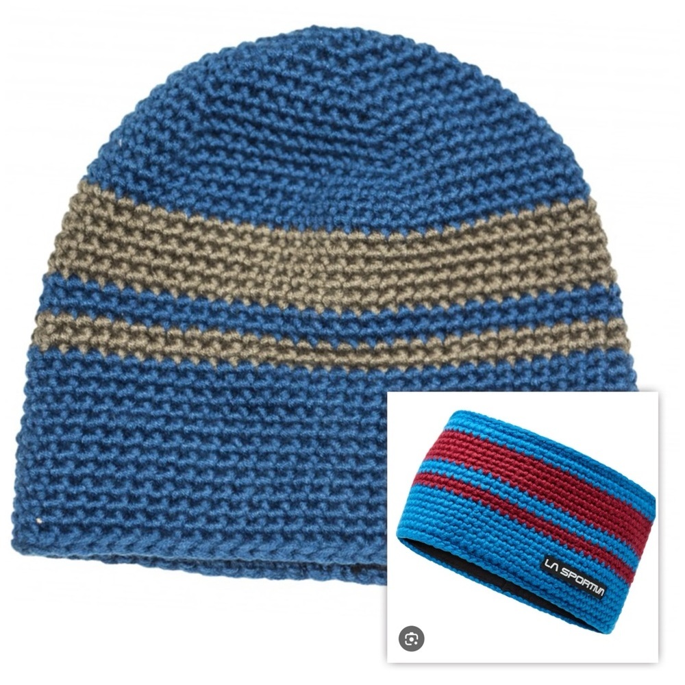 LA SPORTIVA ‘Zephyr’ Fleece-lined Beanie and Headband